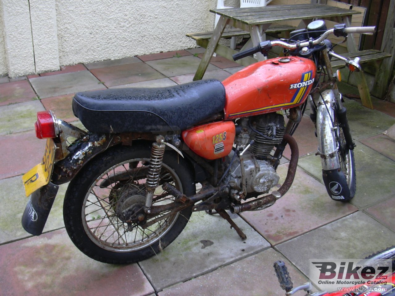 Honda CB 125 S poster